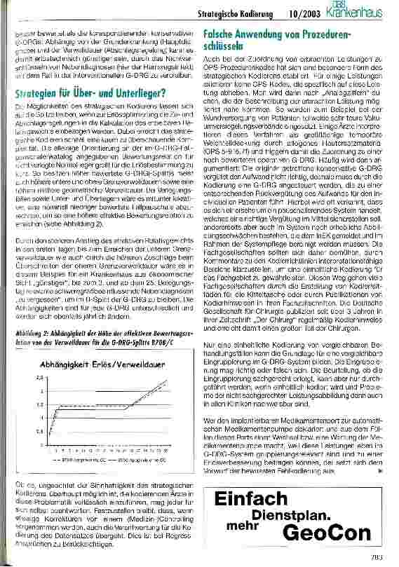 Vorschauseite 4: Strategische Kodierung - Schlüssel zum DRG-Erfolg?