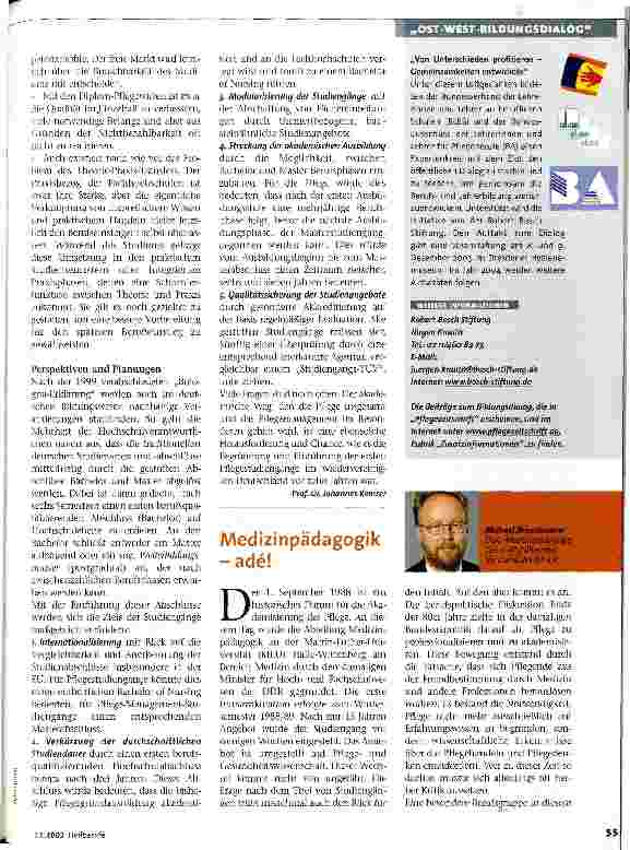 Vorschauseite 2: Pflege studieren