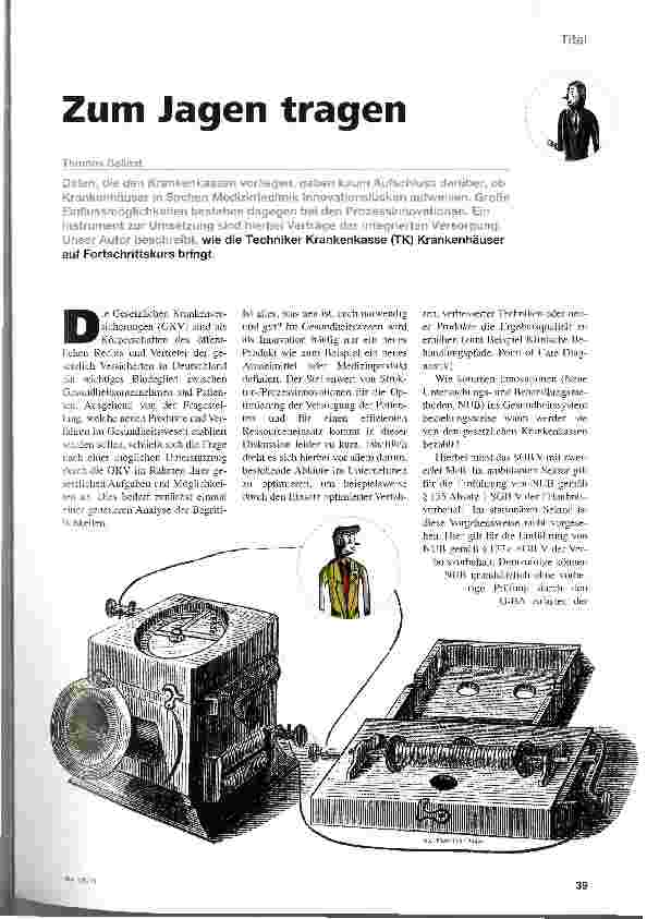 Vorschauseite 1: Zum Jagen tragen