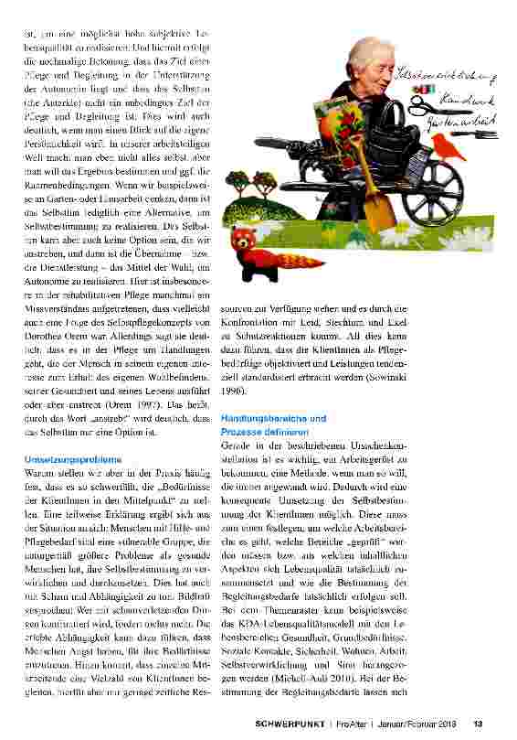 Vorschauseite 2: Subjektive Lebensqualität und die Notwendigkeit einer systematischen Prozessimplementierung