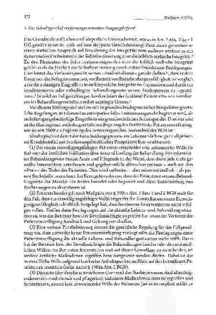 Vorschauseite 2: Prekäre Selbstbestimmung Das Institut der Patientenverfügung