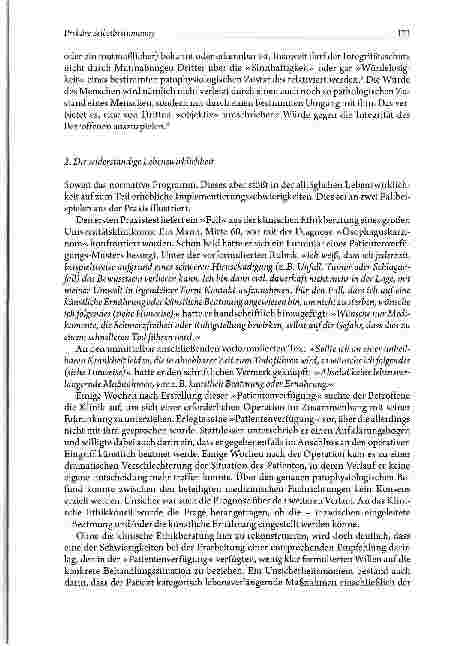 Vorschauseite 3: Prekäre Selbstbestimmung Das Institut der Patientenverfügung