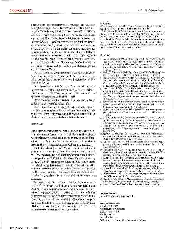 Vorschauseite 4: Können übergewichtige Polio-Überlebende mit Eiweiß abnehmen?