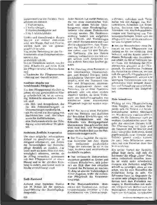 Vorschauseite 2: Einführung der Bereichspflege