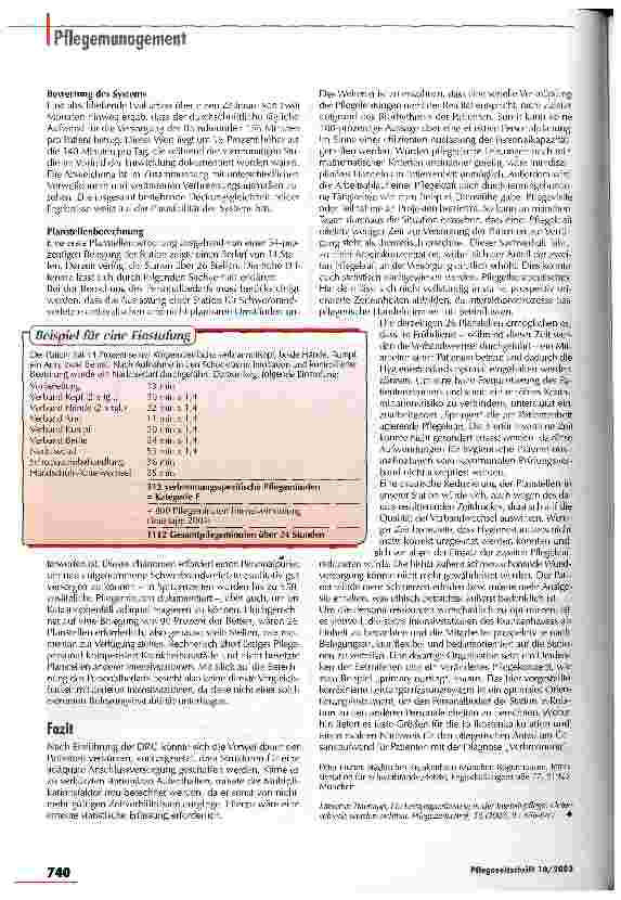 Vorschauseite 4: Je größer die Wunde, desto höher der Aufwand Leistungserfassung bei schwerbrandverletzten Patienten