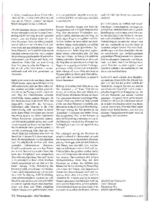 Vorschauseite 3: Gesundung -Genesung -Heilung mit der ganzheitlichen Pflanzenheilkunde