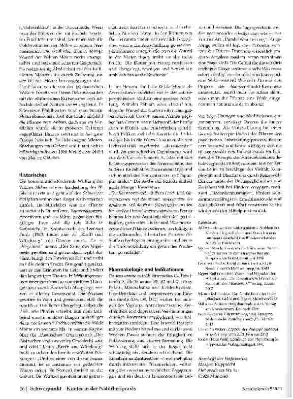 Vorschauseite 2: Statt Ritalin