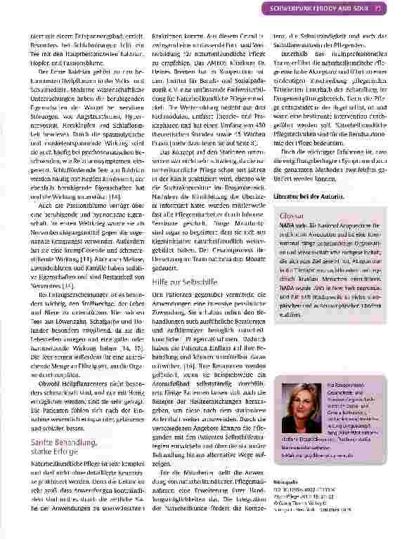Vorschauseite 3: Sanfte Düfte statt harter Drogen