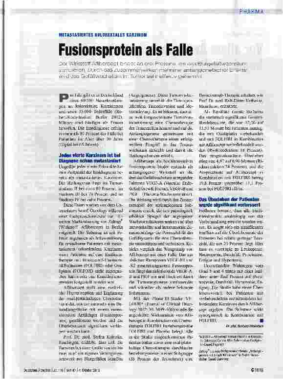 Vorschauseite 1: Fusionsprotein als Falle