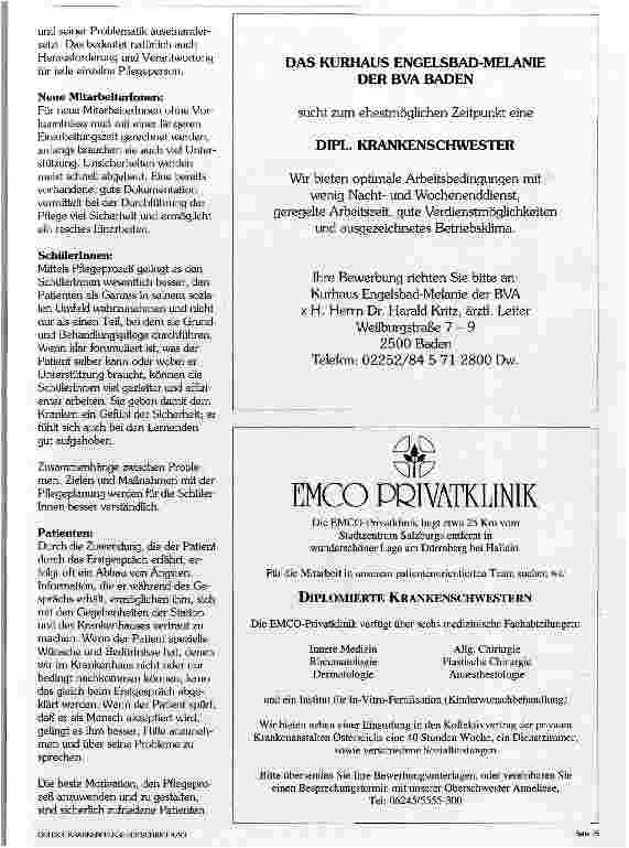 Vorschauseite 3: Erfahrungen mit der Einführung eines koordinierten Pflegeprozesses