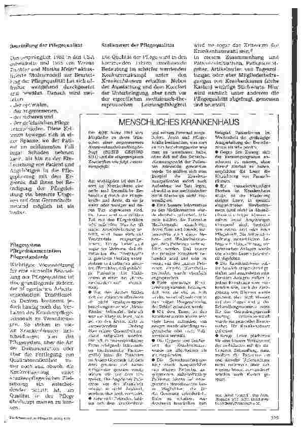 Vorschauseite 3: Öffentlichkeitsarbeit der Pflegedienstleitung