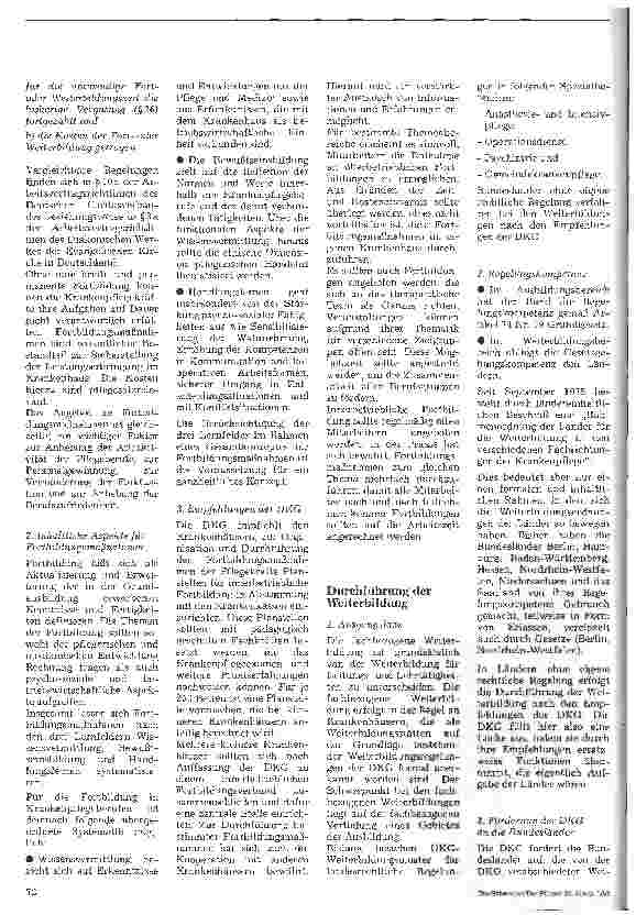 Vorschauseite 4: Noch einmal: Akademisierung des Pflegeberufes