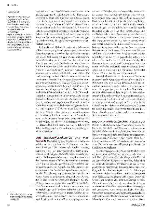 Vorschauseite 2: Wenn es dunkel wird...