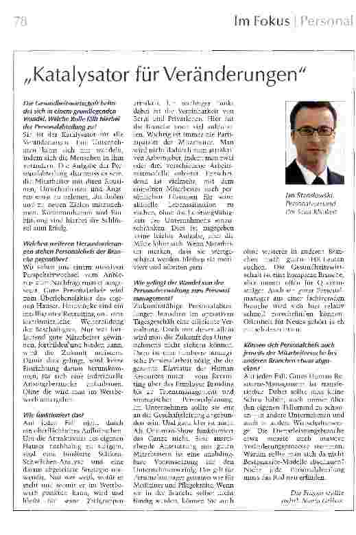 Vorschauseite 3: Personalarbeit als Profit-Center