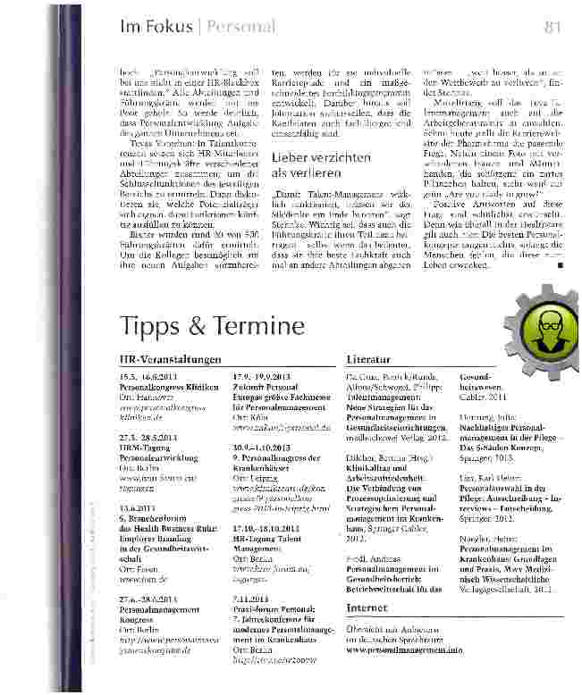 Vorschauseite 6: Personalarbeit als Profit-Center