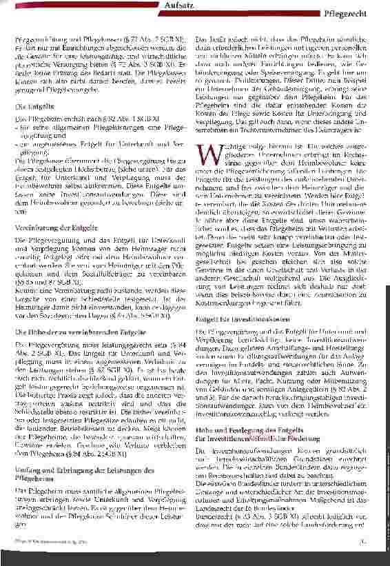 Vorschauseite 3: Rechtliche Darstellung des Systems der Versorgung alter, behinderter oder pflegebedürftiger Menschen und seiner Finanzierung in der Bundesrepublik Deutschland