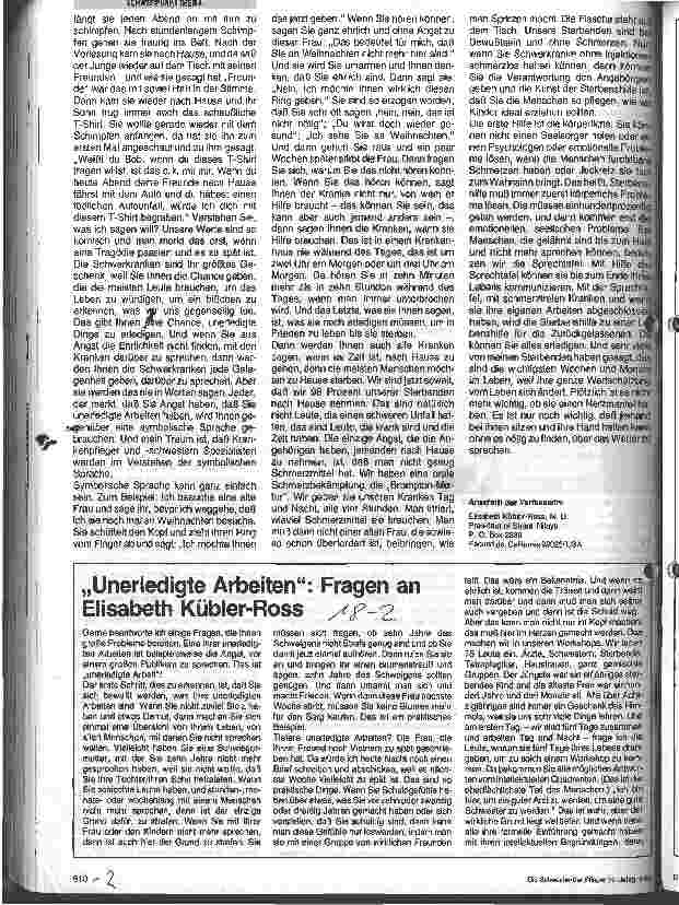 Vorschauseite 3: Umgang mit Schwerkranken und Sterbenden