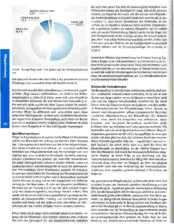 Vorschauseite 5: Zwischen Bezugspflege und Primary Nursing - auf dem Weg zu einer evidenzbasierten und personenkonzentrierten Pflegeorganisationsform