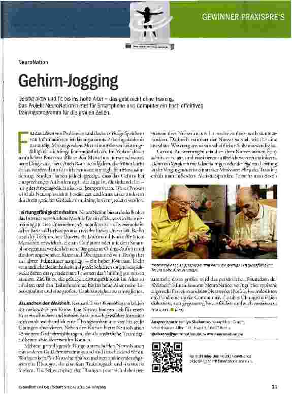 Vorschauseite 1: Gehirn-Jogging