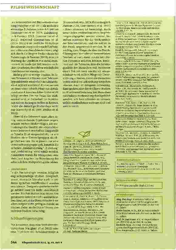 Vorschauseite 5: Inkontinenz - ein häufiges Problem für Menschen mit einer Parkinsonerkrankung
