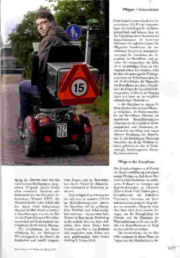 Vorschauseite 2: BEWEGUNG TROTZ LÄHMUNG