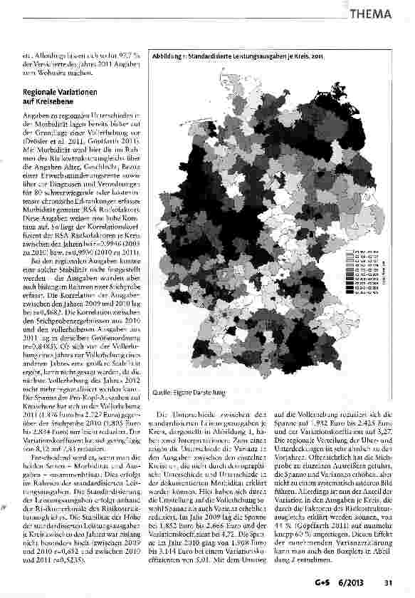 Vorschauseite 3: Was wissen wir über die regionale Variation der Gesundheitsausgaben?