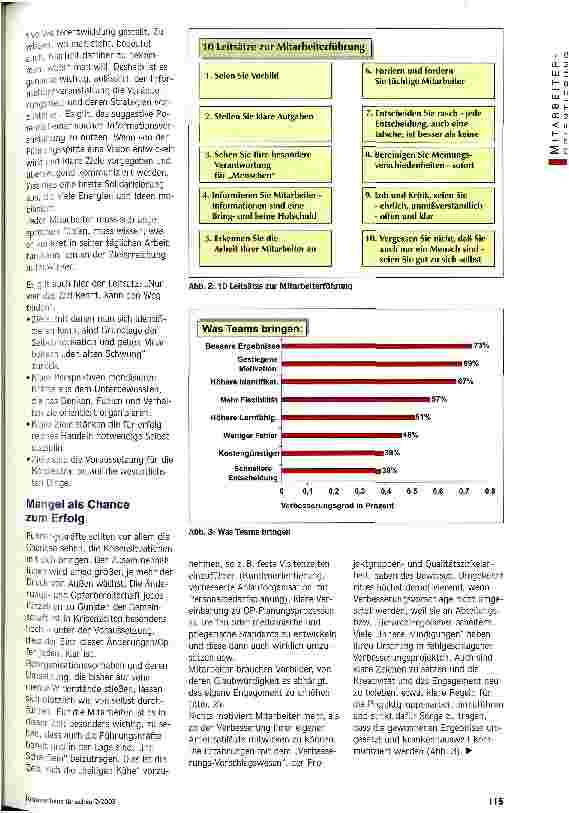 Vorschauseite 3: Die ungeschminkte Wahrheit sagen Mitarbeiterführung in Zeiten leerer Kassen und schlechter Nachrichten