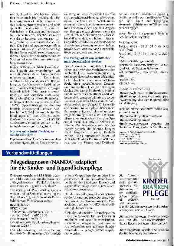 Vorschauseite 2: Erneuter Rückgang bei den Drogentodesfällen