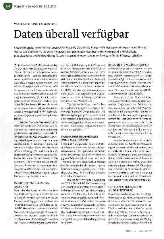 Vorschauseite 1: Daten überall verfügbar