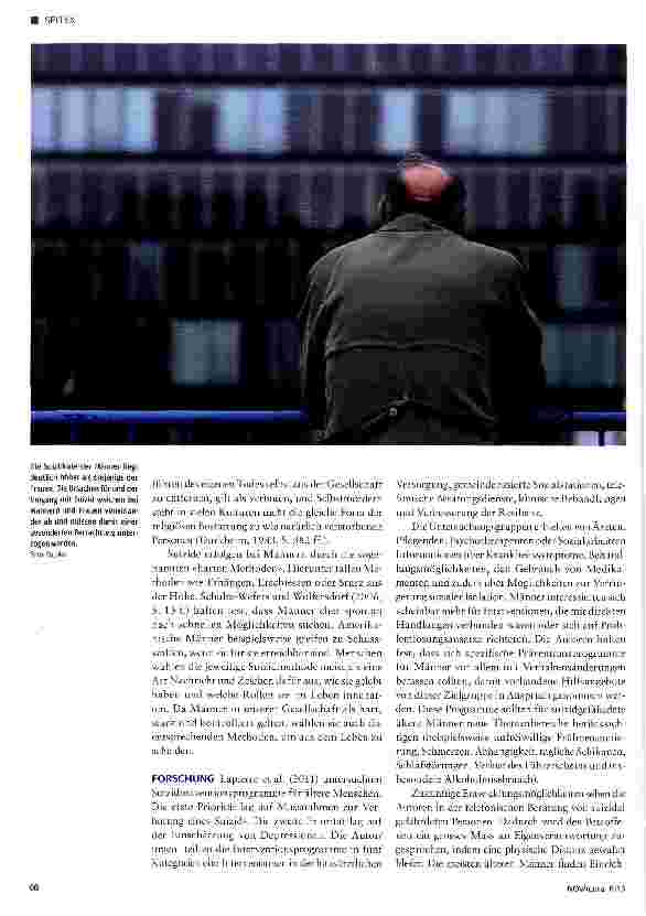 Vorschauseite 2: Alterssuizidalität bei Männern