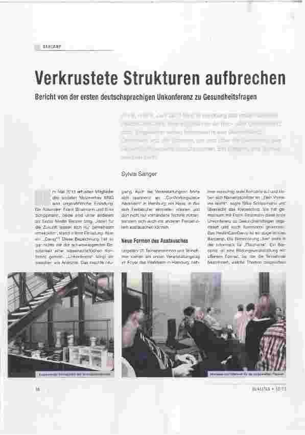 Vorschauseite 1: Verkrustete Strukturen aufbrechen