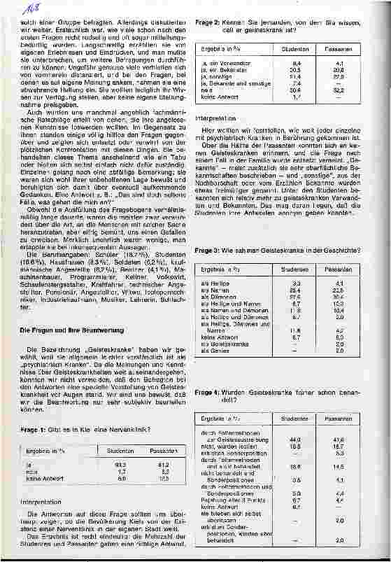 Vorschauseite 2: Psychiatrie und Öffentlichkeit