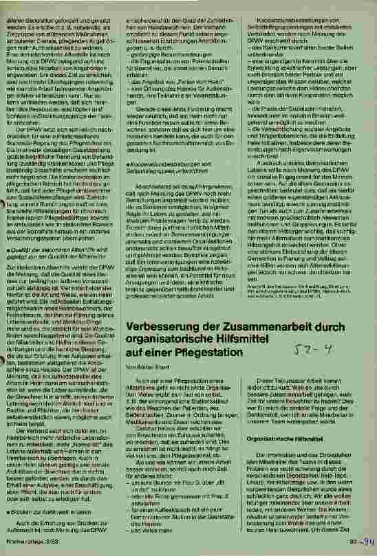 Vorschauseite 2: Zielsetzung im Bereich der Altenhilfe