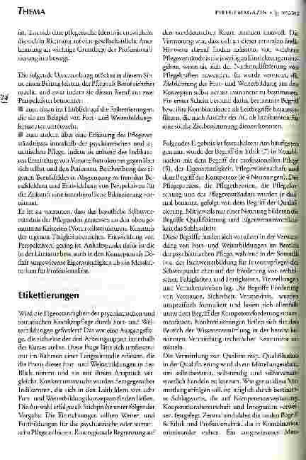 Vorschauseite 3: Das Pflegeverständnis zwischen Anspruch, Wunschvorstellung und erlebter Wirklichkeit Weiterbildungskurs Pflegefachkraft im mittleren Leitungsbereich