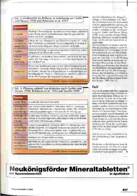 Vorschauseite 3: Unterstützung der Ganzheitlichkeit durch theoretischen Hintergrund Behandlungspfade für chronisch Kranke - Teil 2