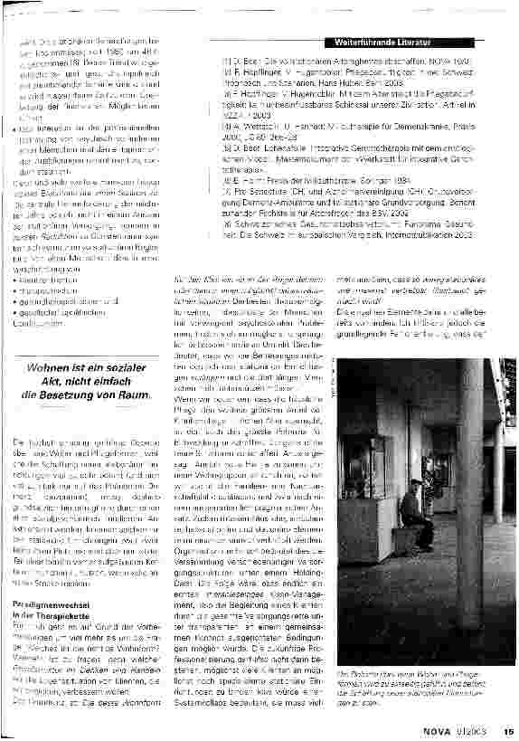 Vorschauseite 2: Wandel zur systemischen Dienstleistung Die zukuünftige Therapiekette