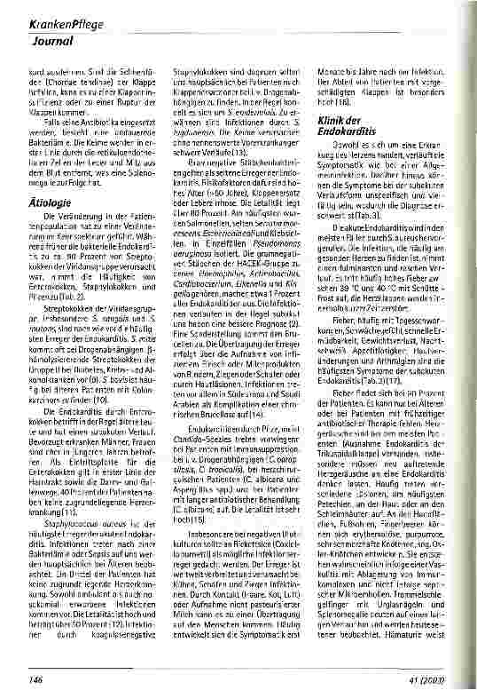 Vorschauseite 3: Infektiöse Endokarditis