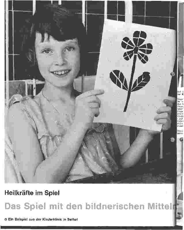 Vorschauseite 1: Heilkräfte im Spiel Das Spiel mit den bildnerischen Mitteln Ein Beispiel aus der Kinderklinik in Bethel