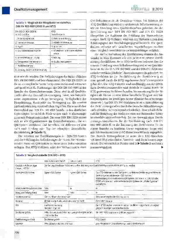 Vorschauseite 3: KTQ im Rettungsdienst