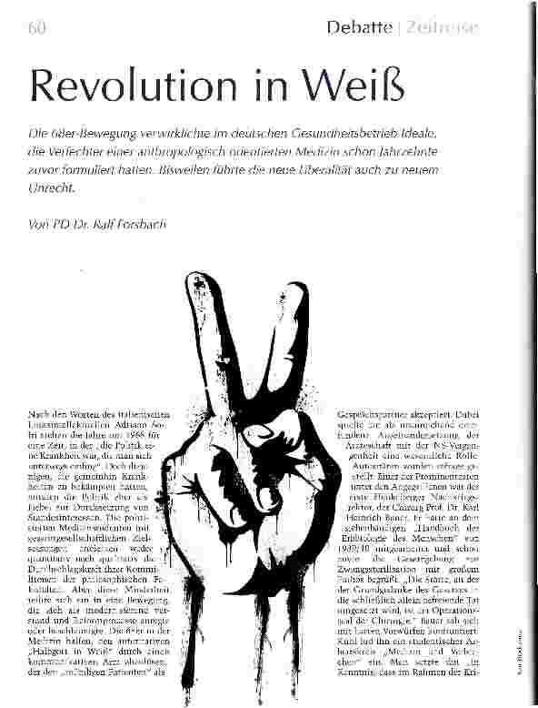 Vorschauseite 1: Revolution in Weiß