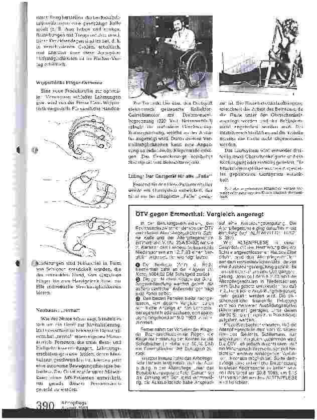 Vorschauseite 3: REHAB 1983 Informationen über Neuentwicklungen für Behinderte