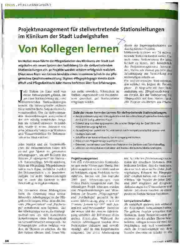 Vorschauseite 1: Von Kollegen lernen