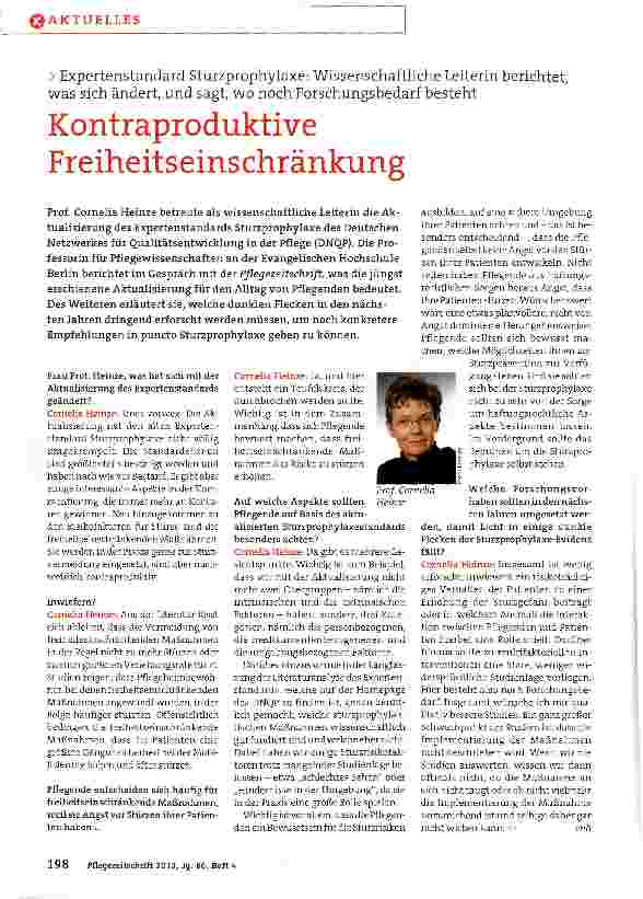 Vorschauseite 1: Kontraproduktive Freiheitseinschränkung