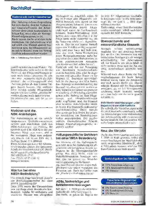 Vorschauseite 2: Aktuelle Rechtsfragen zum Jahresbeginn