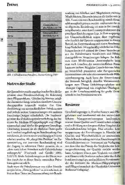 Vorschauseite 5: Benchmarking mit Hilfe von Prävalenzdaten