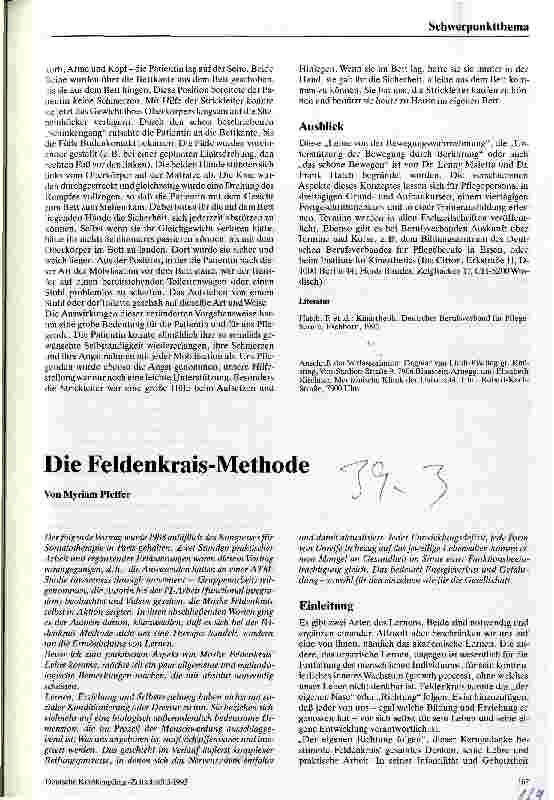 Vorschauseite 4: Kinästhetik in der Pflege - Bewegen mit wenig Kraftanstrengung