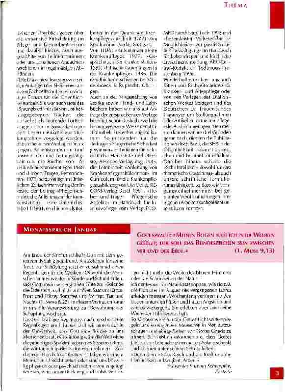 Vorschauseite 2: Chronik der Schwesternhochschule der Diakonie/Berlin Teil 4