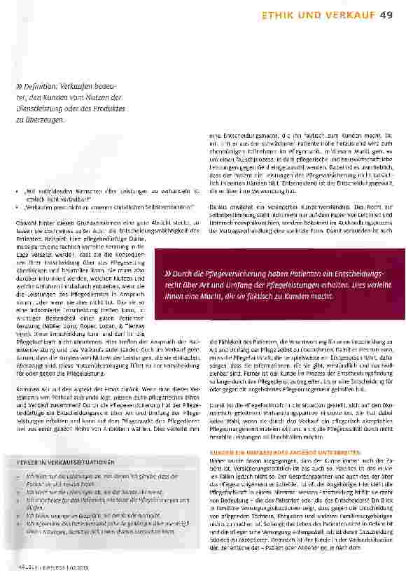 Vorschauseite 2: Vom Patienten zum Kunden