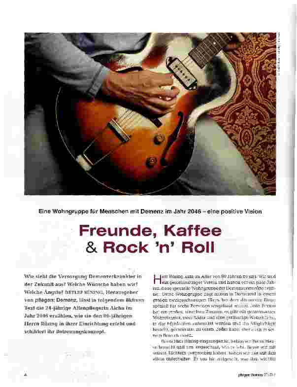 Vorschauseite 1: Freunde, Kaffee & Rock n Roll