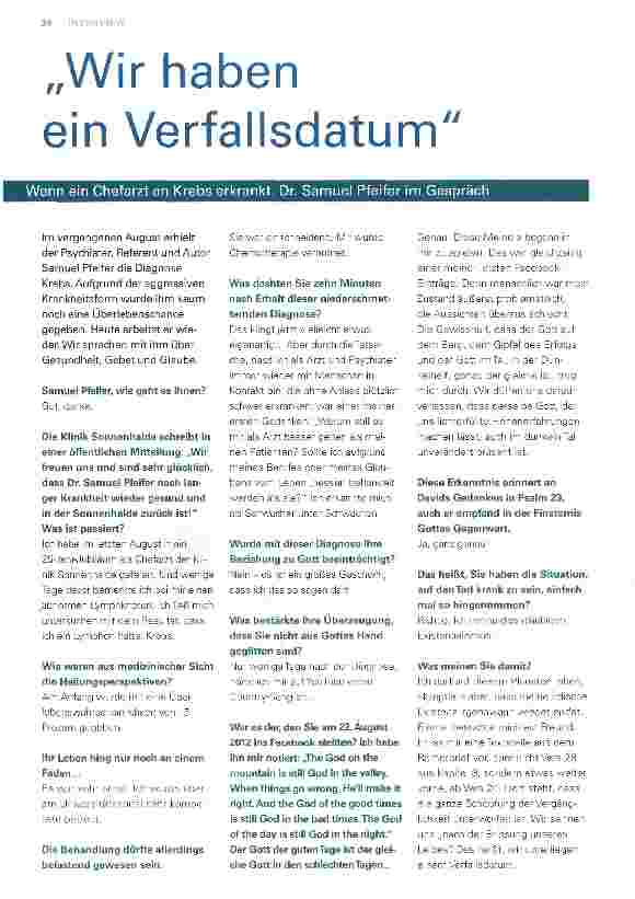 Vorschauseite 1: Wir haben ein Verfallsdatum